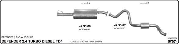 Imasaf 129200002 - Impianto gas scarico autozon.pro