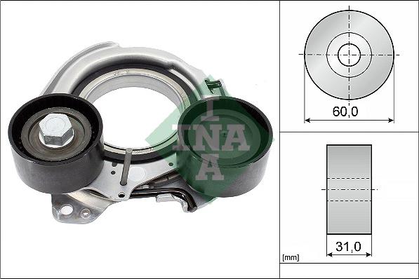 INA 534 0934 10 - Tendicinghia, Cinghia Poly-V autozon.pro