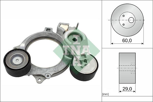 INA 534 0935 10 - Tendicinghia, Cinghia Poly-V autozon.pro