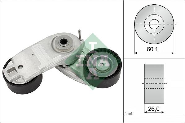 INA 534 0937 10 - Tendicinghia, Cinghia Poly-V autozon.pro