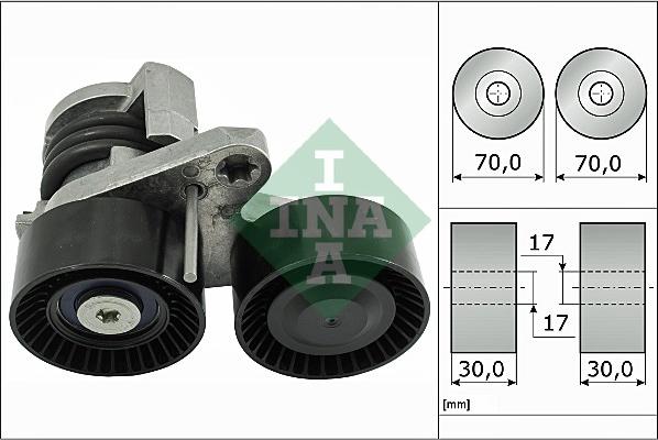 INA 534 0496 10 - Tendicinghia, Cinghia Poly-V autozon.pro