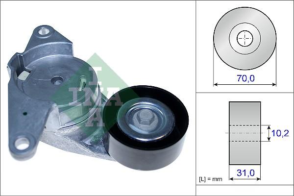 INA 534 0441 10 - Tendicinghia, Cinghia Poly-V autozon.pro