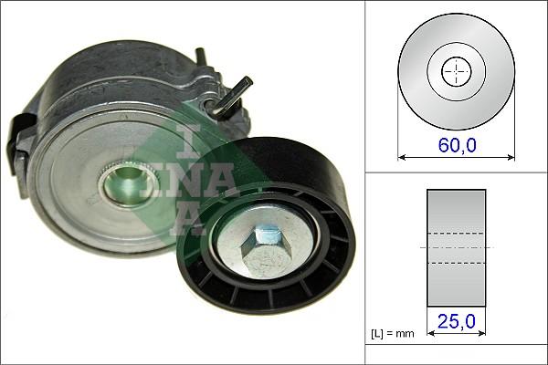 INA 534 0447 10 - Tendicinghia, Cinghia Poly-V autozon.pro