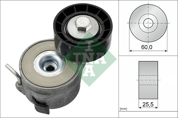 INA 534 0400 10 - Tendicinghia, Cinghia Poly-V autozon.pro