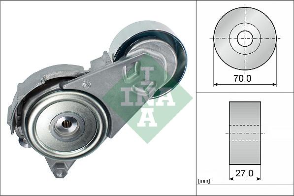 INA 534 0408 10 - Tendicinghia, Cinghia Poly-V autozon.pro