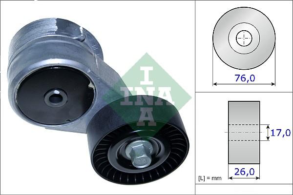 INA 534 0417 10 - Tendicinghia, Cinghia Poly-V autozon.pro