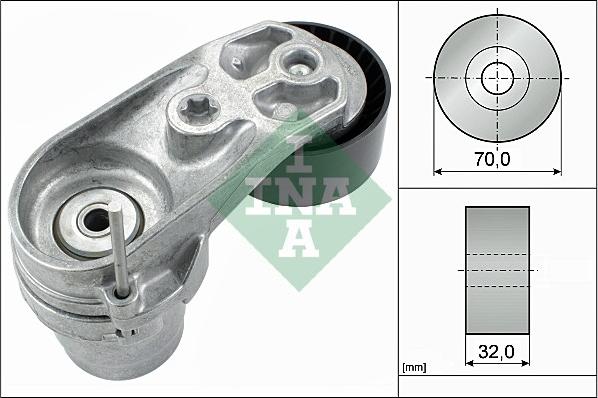 INA 534 0433 10 - Tendicinghia, Cinghia Poly-V autozon.pro