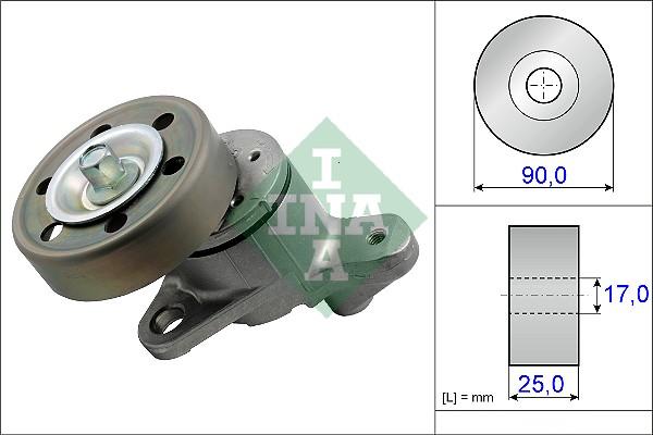 INA 534 0437 10 - Tendicinghia, Cinghia Poly-V autozon.pro