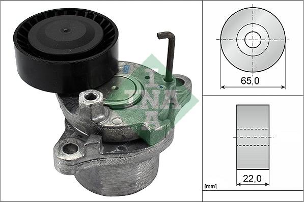 INA 534 0423 10 - Tendicinghia, Cinghia Poly-V autozon.pro