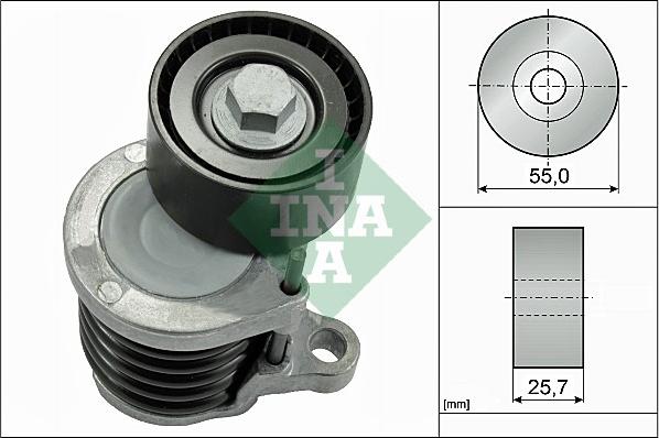 INA 534 0591 10 - Tendicinghia, Cinghia Poly-V autozon.pro