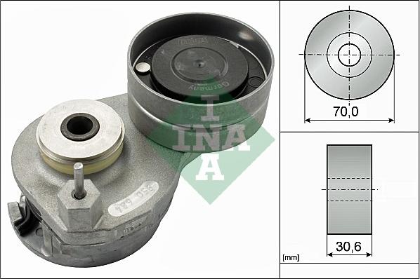 INA 534 0588 10 - Tendicinghia, Cinghia Poly-V autozon.pro