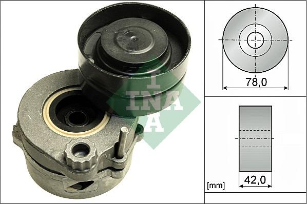 INA 534 0539 10 - Tendicinghia, Cinghia Poly-V autozon.pro