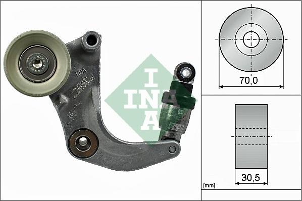 INA 534 0534 10 - Tendicinghia, Cinghia Poly-V autozon.pro