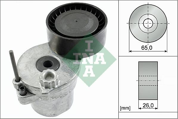 INA 534 0570 10 - Tendicinghia, Cinghia Poly-V autozon.pro