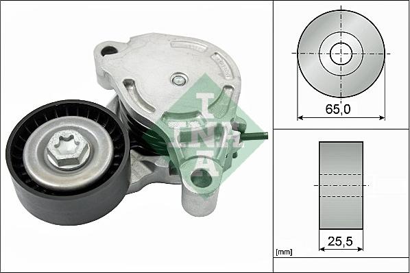 INA 534 0571 10 - Tendicinghia, Cinghia Poly-V autozon.pro