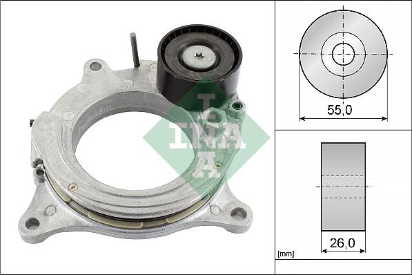 INA 534 0692 10 - Tendicinghia, Cinghia Poly-V autozon.pro