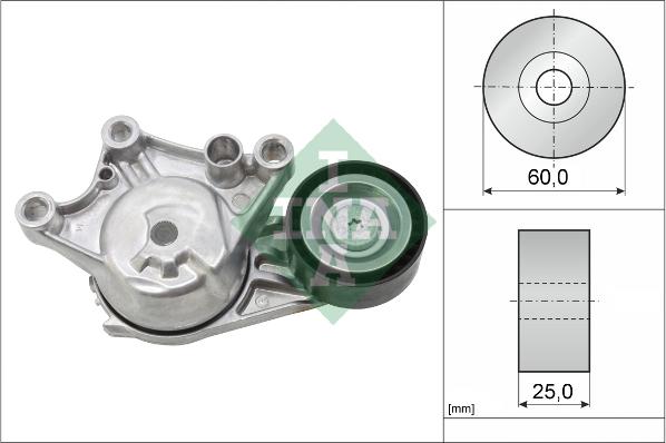 INA 534 0654 10 - Tendicinghia, Cinghia Poly-V autozon.pro