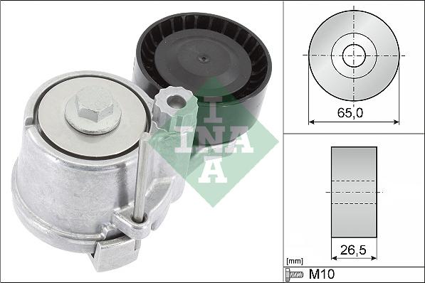 INA 534 0661 10 - Tendicinghia, Cinghia Poly-V autozon.pro