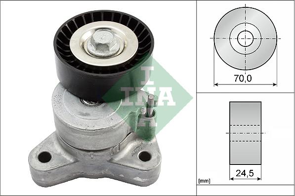 INA 534 0667 10 - Tendicinghia, Cinghia Poly-V autozon.pro