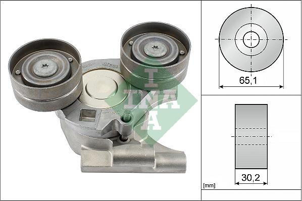 INA 534 0682 10 - Tendicinghia, Cinghia Poly-V autozon.pro