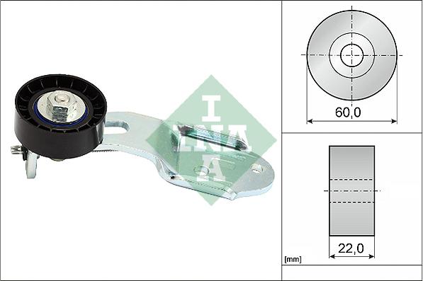 INA 534 0639 10 - Tendicinghia, Cinghia Poly-V autozon.pro