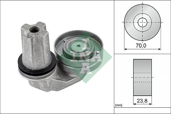 INA 534 0635 10 - Tendicinghia, Cinghia Poly-V autozon.pro