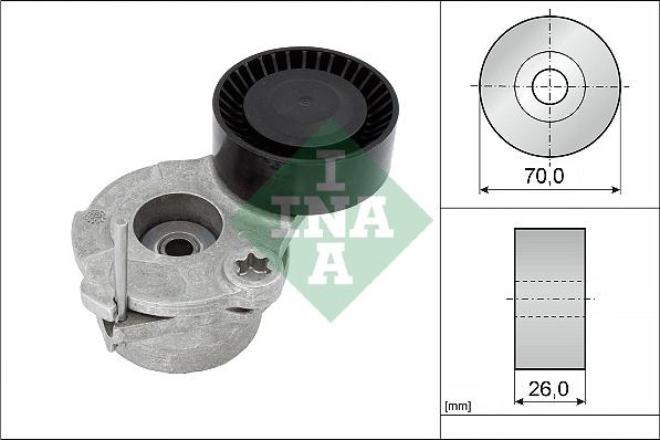 INA 534 0630 10 - Tendicinghia, Cinghia Poly-V autozon.pro