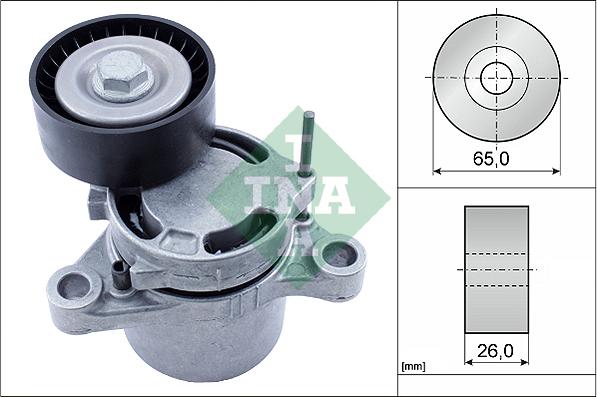 INA 534 0627 10 - Tendicinghia, Cinghia Poly-V autozon.pro