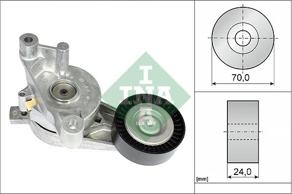 INA 534 0059 10 - Tendicinghia, Cinghia Poly-V autozon.pro