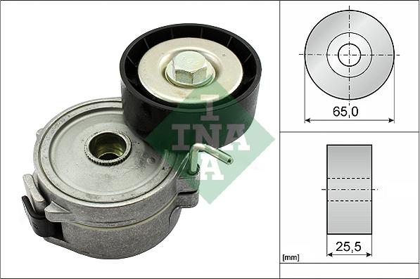 INA 534 0068 10 - Tendicinghia, Cinghia Poly-V autozon.pro