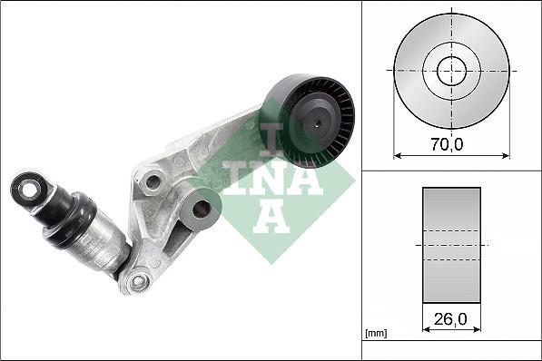 INA 534 0016 10 - Tendicinghia, Cinghia Poly-V autozon.pro