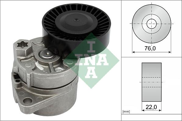 INA 534 0018 10 - Tendicinghia, Cinghia Poly-V autozon.pro