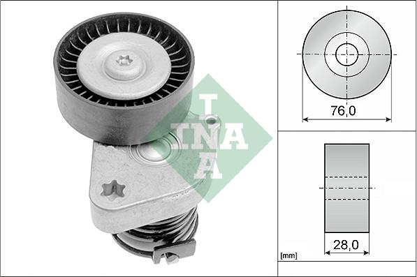 INA 534 0081 30 - Tendicinghia, Cinghia Poly-V autozon.pro