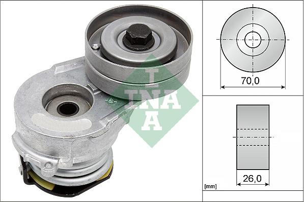 INA 534 0082 30 - Tendicinghia, Cinghia Poly-V autozon.pro