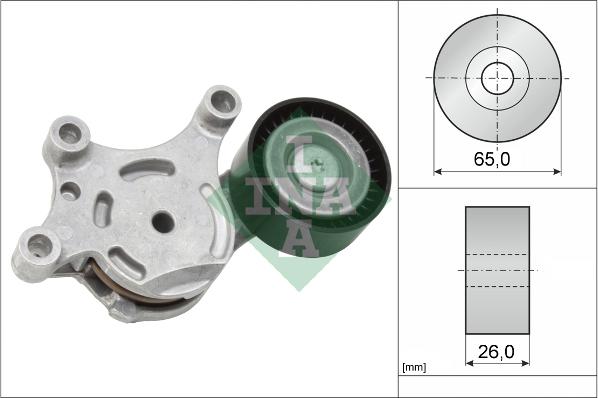 INA 534 0075 20 - Tendicinghia, Cinghia Poly-V autozon.pro