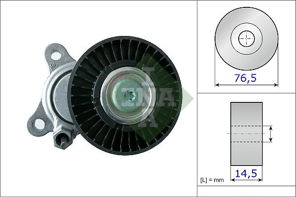 INA 534 0168 10 - Tendicinghia, Cinghia Poly-V autozon.pro