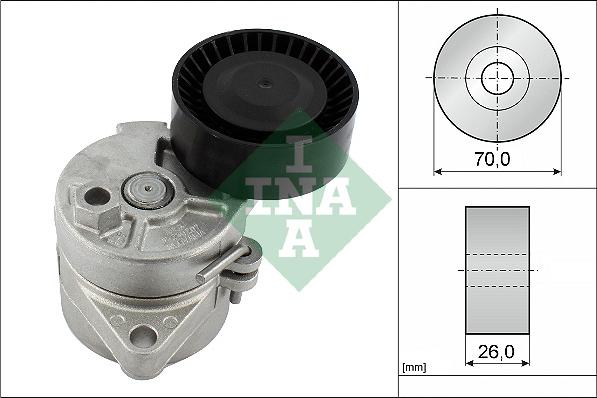 INA 534 0104 10 - Tendicinghia, Cinghia Poly-V autozon.pro