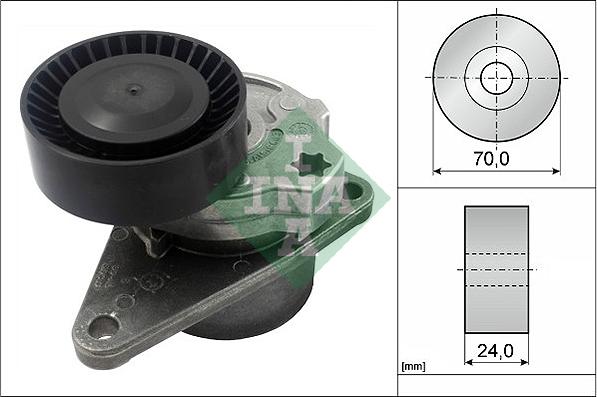 INA 534 0103 10 - Tendicinghia, Cinghia Poly-V autozon.pro