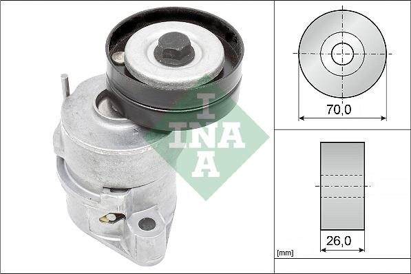 INA 534 0102 30 - Tendicinghia, Cinghia Poly-V autozon.pro