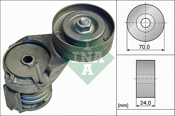 INA 534 0138 30 - Tendicinghia, Cinghia Poly-V autozon.pro