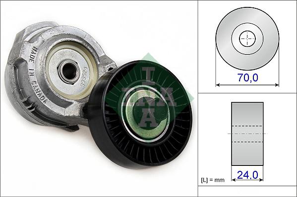 INA 534 0137 30 - Tendicinghia, Cinghia Poly-V autozon.pro