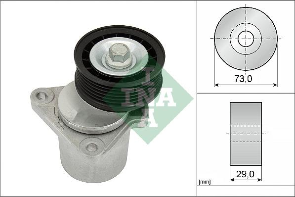 INA 534 0128 20 - Tendicinghia, Cinghia Poly-V autozon.pro