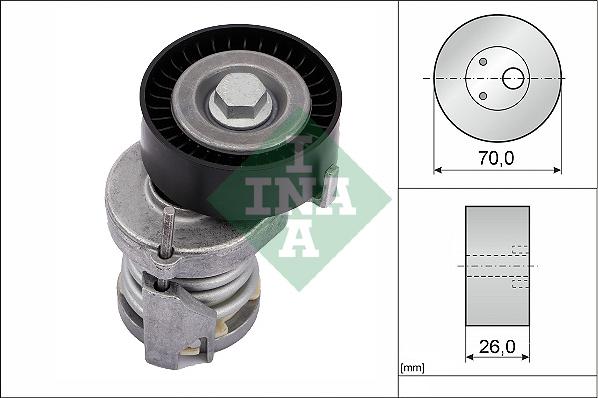 INA 534 0123 20 - Tendicinghia, Cinghia Poly-V autozon.pro