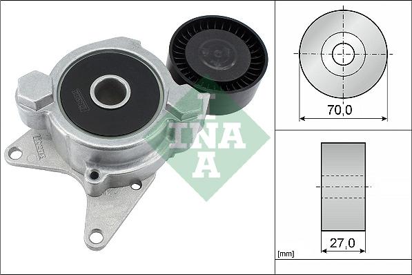 INA 534 0174 10 - Tendicinghia, Cinghia Poly-V autozon.pro