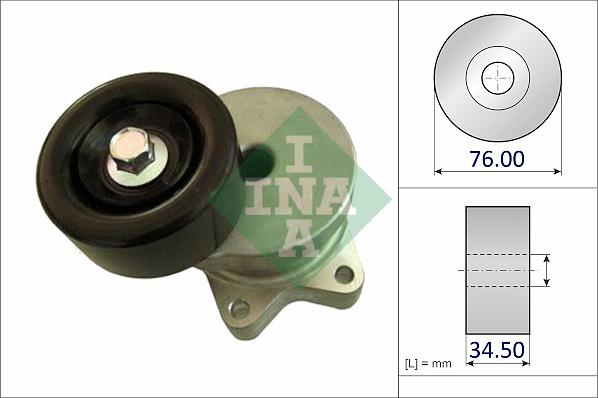 INA 534 0823 10 - Tendicinghia, Cinghia Poly-V autozon.pro