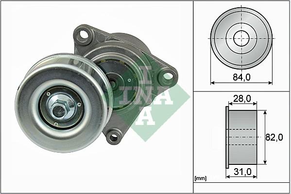 INA 534 0359 10 - Tendicinghia, Cinghia Poly-V autozon.pro