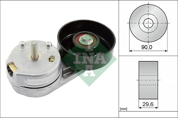 INA 534 0358 10 - Tendicinghia, Cinghia Poly-V autozon.pro