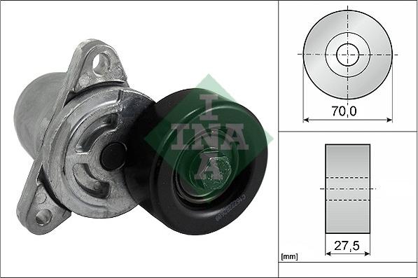 INA 534 0306 10 - Tendicinghia, Cinghia Poly-V autozon.pro