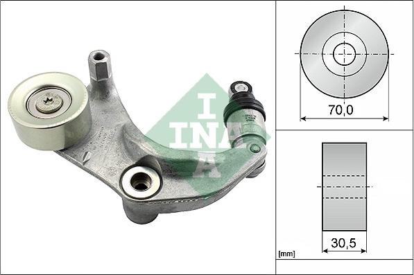 INA 534 0316 10 - Tendicinghia, Cinghia Poly-V autozon.pro