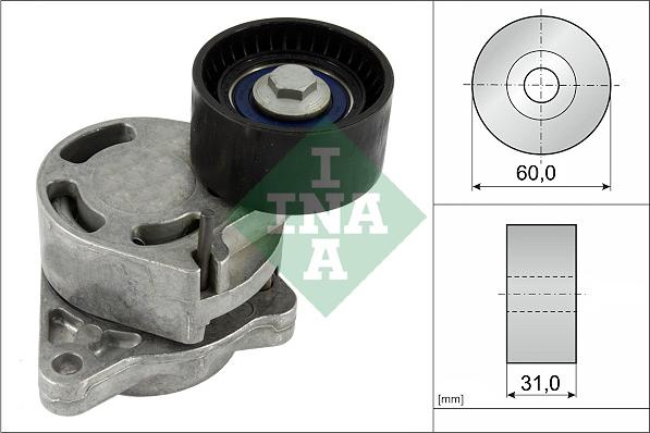 INA 534 0317 10 - Tendicinghia, Cinghia Poly-V autozon.pro